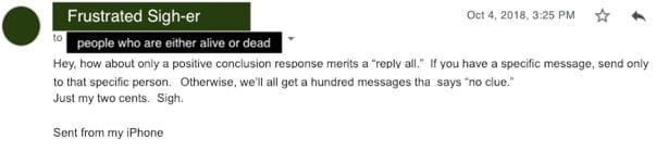 When Email Attacks: Academic Chain Letter Edition When Email Attacks: Academic Chain Letter Edition