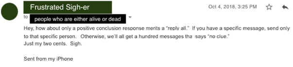 When Email Attacks: Academic Chain Letter Edition When Email Attacks: Academic Chain Letter Edition