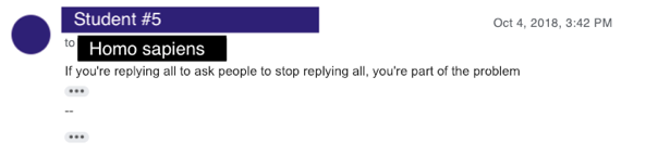 When Email Attacks: Academic Chain Letter Edition When Email Attacks: Academic Chain Letter Edition