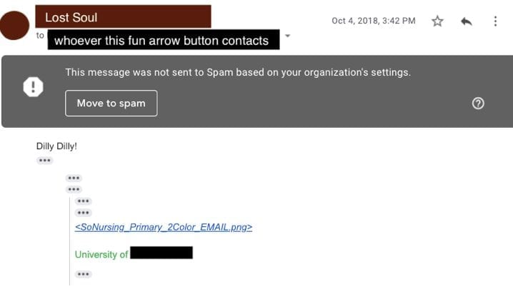 When Email Attacks: Academic Chain Letter Edition When Email Attacks: Academic Chain Letter Edition