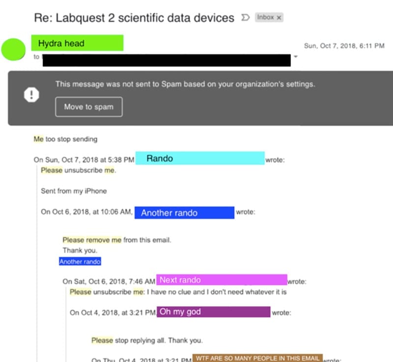 When Email Attacks: Academic Chain Letter Edition