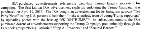 Mueller Report - Russians Used Social Media to Conduct "Information Warfare" Mueller Report - Russians Used Social Media to Conduct "Information Warfare"