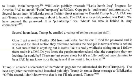 Mueller Report - WikiLeaks Fueled Seth Rich Conspiracy Theories