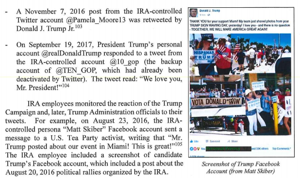 Mueller Report - Russians Used Social Media to Conduct "Information Warfare" Mueller Report - Russians Used Social Media to Conduct "Information Warfare"