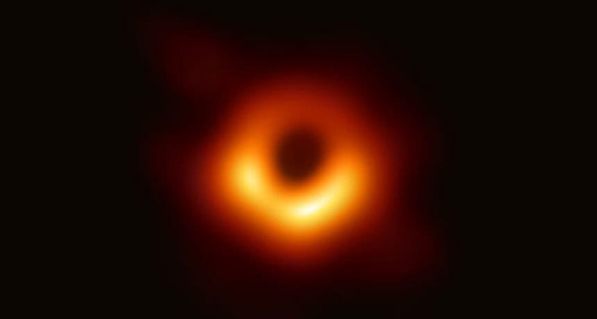 Astronomers Make History with First Image of a Black Hole The very first image of a black hole, created by the Event Horizon team.