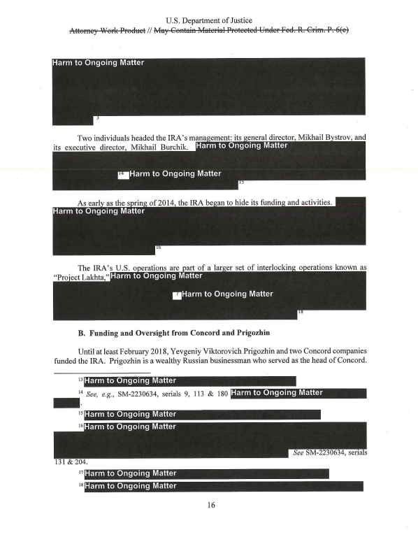 Mueller Report - Russians Used Social Media to Conduct "Information Warfare" Mueller Report - Russians Used Social Media to Conduct "Information Warfare"