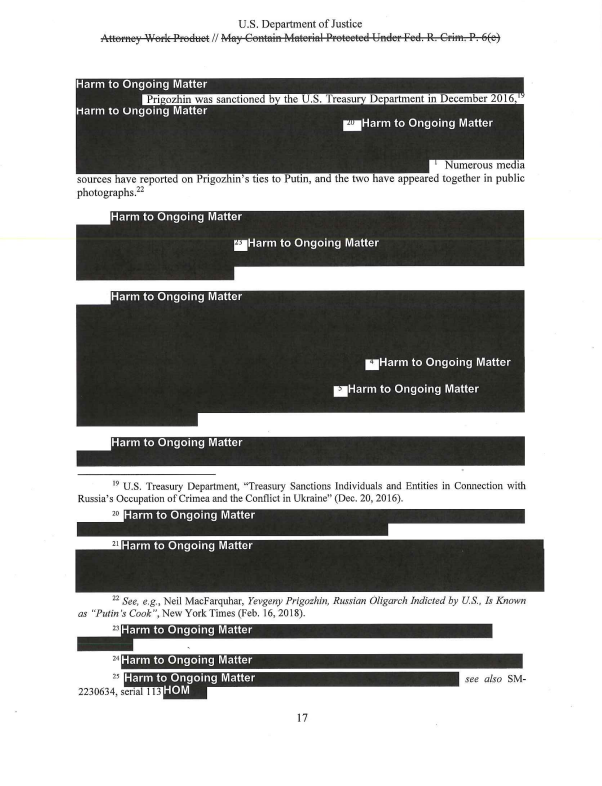 Mueller Report - Russians Used Social Media to Conduct "Information Warfare" Mueller Report - Russians Used Social Media to Conduct "Information Warfare"