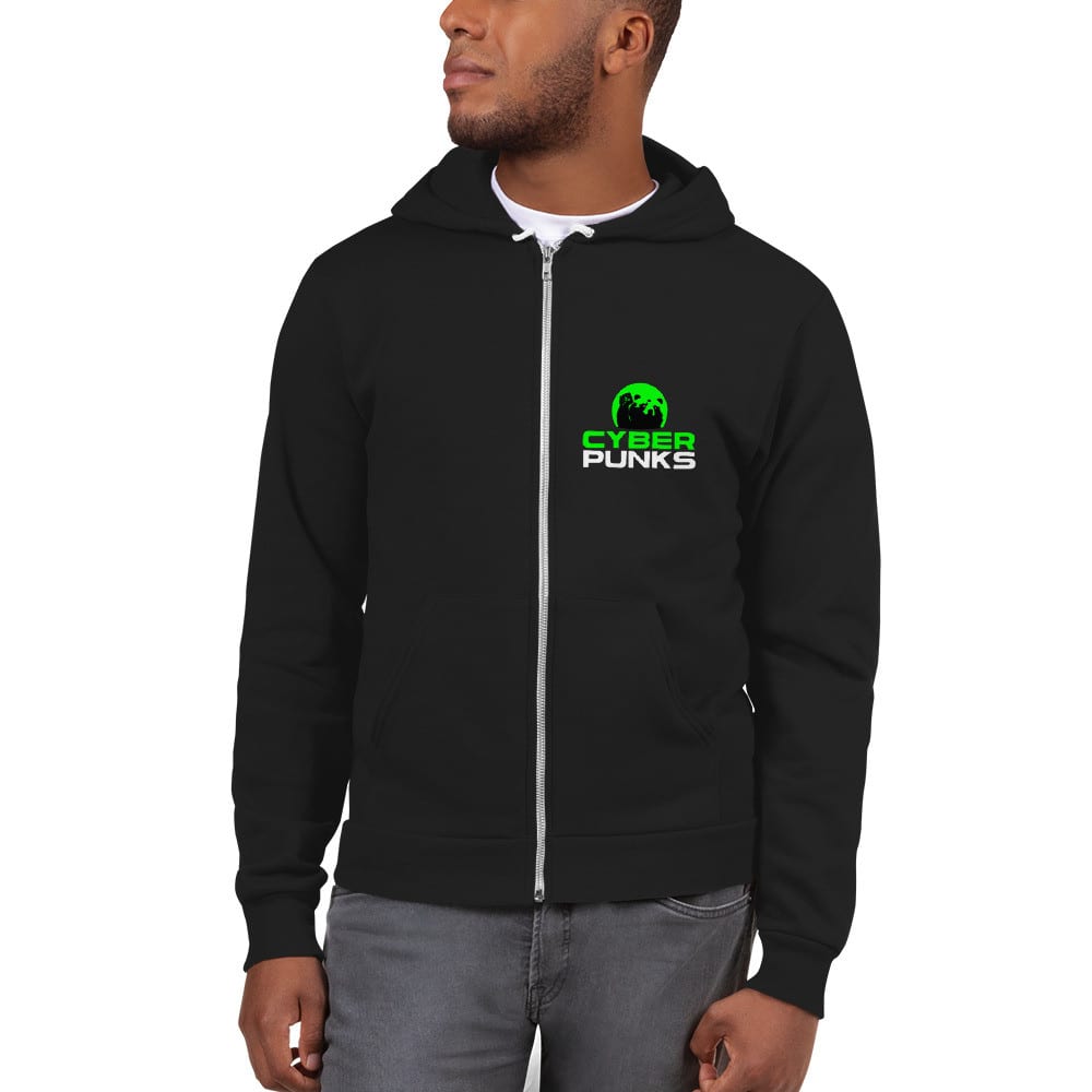 Download Cyberpunks.com Zip Up Hoodie Sweater — CyberPunks.com