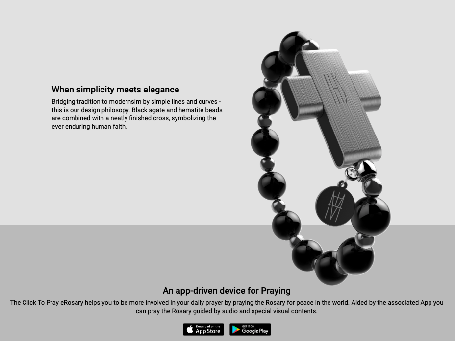 Click To Pray — The Pope's Dystopian eRosary Click To Pray — The Pope's Dystopian eRosary