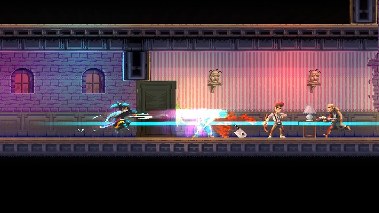 Katana Zero: A Great Cyberpunk Game With No Health Bars Needed cyberpunk, katana zero