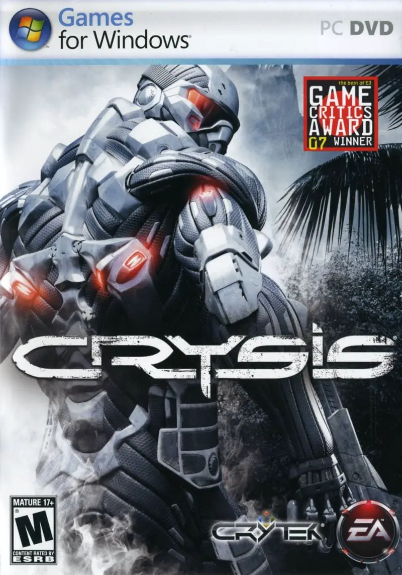 Original Cover for the PC Version of Crysis