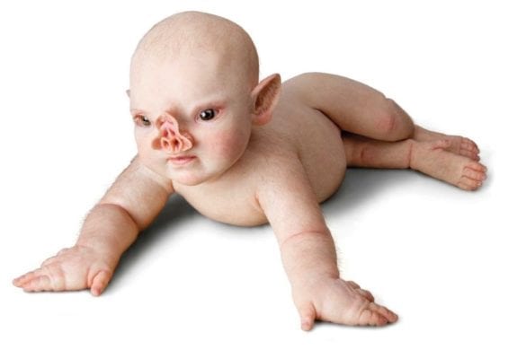 Prone by Patricia Piccinini